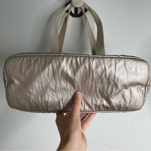 Kipling Felicity Metallic Starry Gold Shoulder Bag - Picture 3 of 7